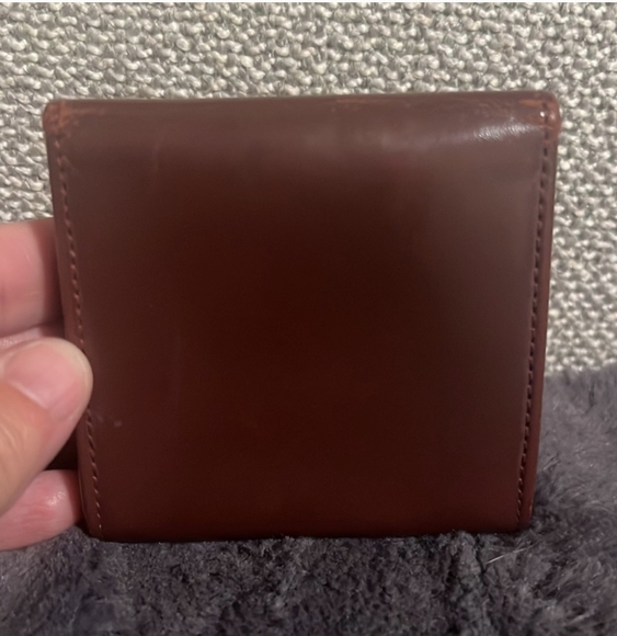 Cartier coin case Brown Leather Authentic excellent condition - Picture 2 of 7